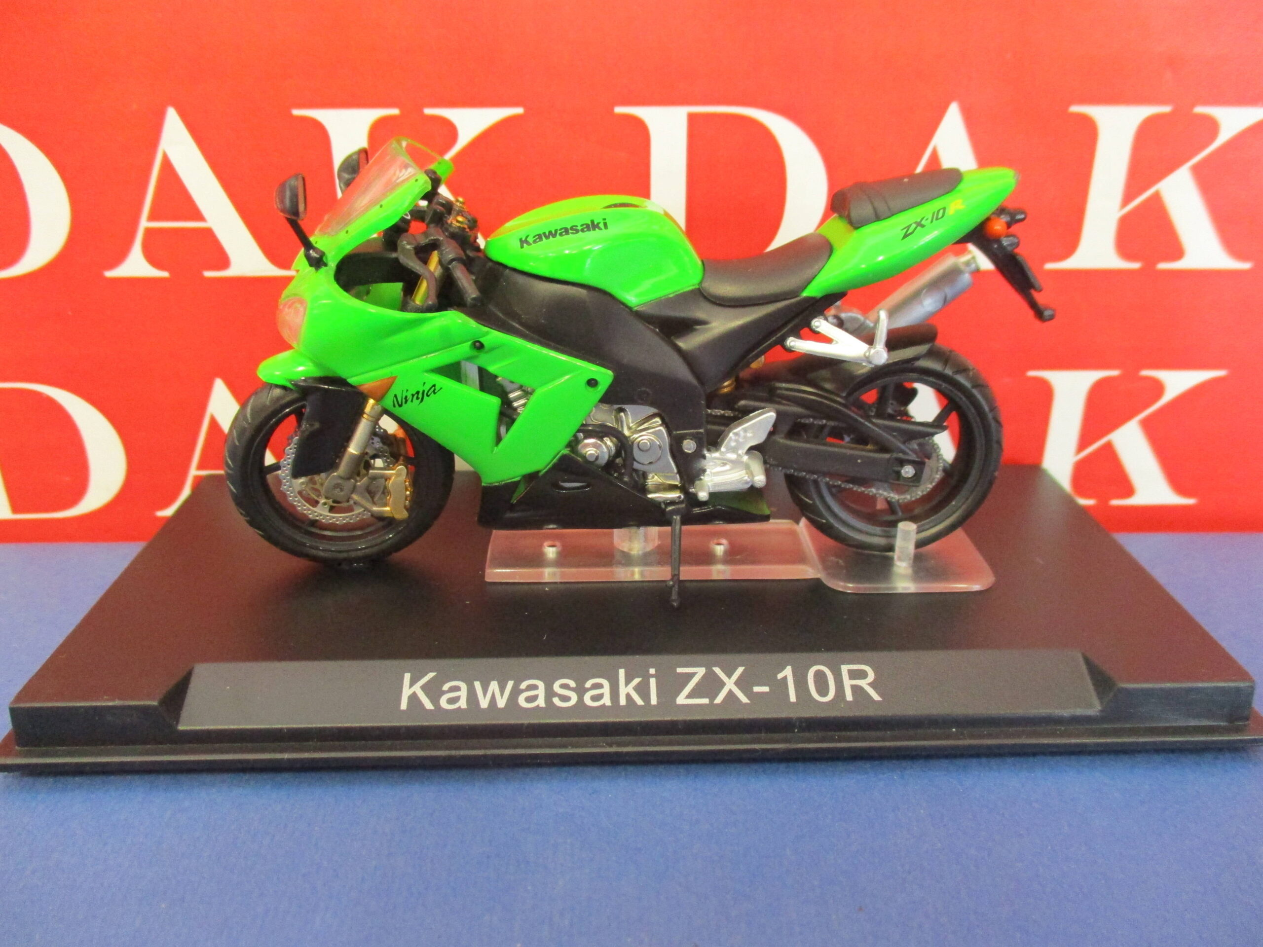 Die cast 1/24 Modellino Moto Kawasaki ZX-10R - Dak Mantova sas