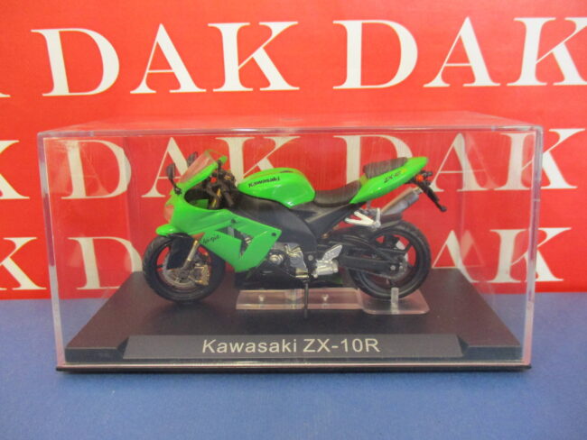 Die cast 1/24 Modellino Moto Kawasaki ZX-10R - immagine 4