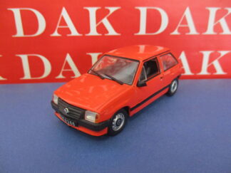 Die cast 1/43 Modellino Auto Opel Corsa A rossa 1982 by Ist