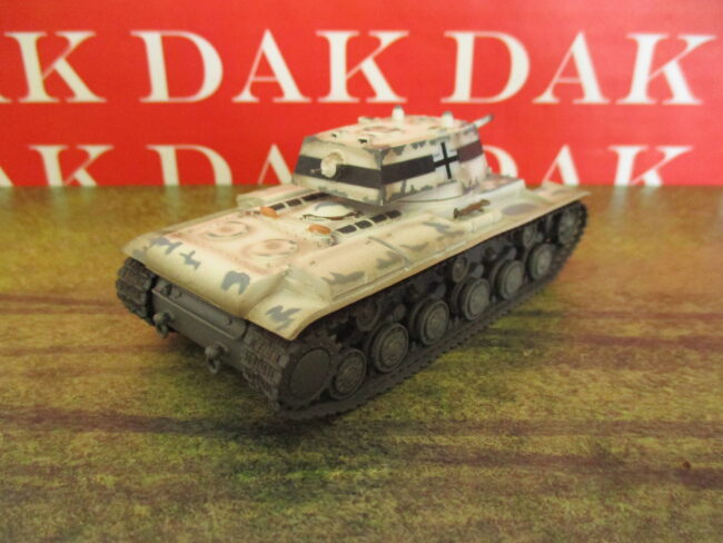 1/72 Modellino Carro Armato Tank KV-1 Model 1941 Captured from Germany Army - immagine 3
