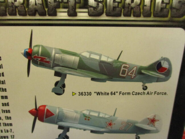 1/72 Modellino Aereo Aircraft Lavochkin La-7 White 64 Czech Air Force Easy Model - immagine 8