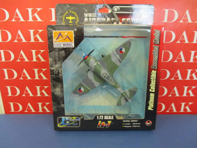 1/72 Modellino Aereo Aircraft Lavochkin La-7 White 64 Czech Air Force Easy Model - immagine 9