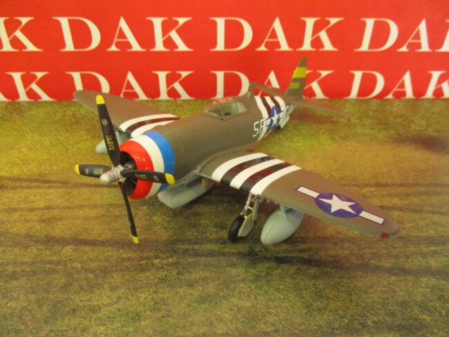 1/72 Modellino Aereo Aircraft Repubblic P-47D Thunderbolt Razorback 8th AF USAF - immagine 2