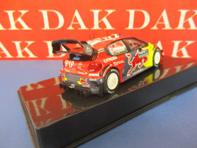 Die cast 1/43 Modellino Auto Citroen C3 WRC Rally Finland 2019 S. Ogier by Ixo - immagine 3