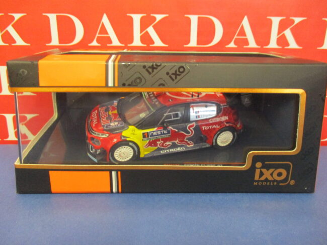 Die cast 1/43 Modellino Auto Citroen C3 WRC Rally Finland 2019 S. Ogier by Ixo - immagine 5