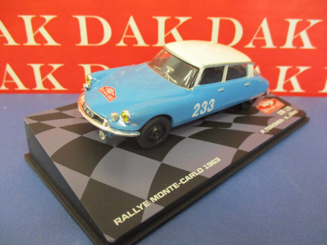Die cast 1/43 Modellino Auto Citroen DS19 Rally Monte Carlo 1963 P. Toivonen - immagine 2