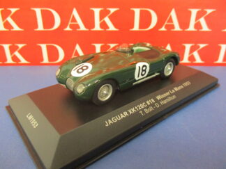 Die cast 1/43 Modellino Auto Jaguar XK120C 24H Le Mans 1953 T. Bolt by Ixo
