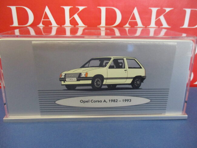 Die cast 1/43 Modellino Auto Opel Corsa A 1982-1993 by Schuco - immagine 6