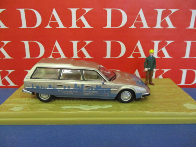 Die cast 1/43 Modellino Auto Citroen CX Break Serie 2 capo cantiere