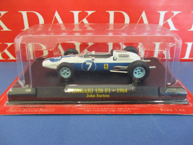 Die cast 1/43 Modellino Auto F1 Ferrari 158 F1 1964 J. Surtees