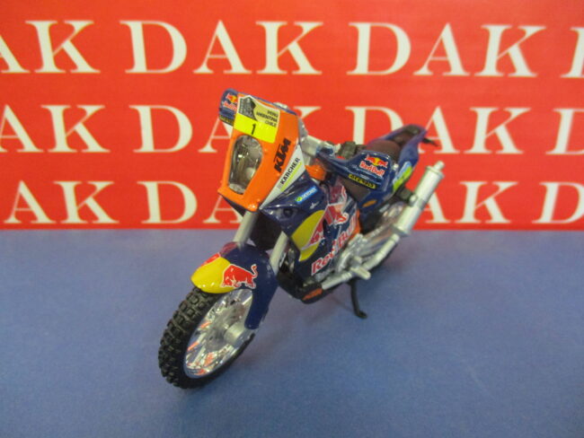 Die cast 1/18 Modellino Moto KTM 450 Rally Dakar Rally 2013 C. Desires by Burago - immagine 2
