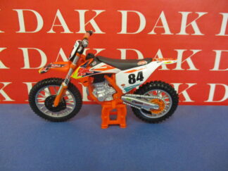 Die cast 1/18 Modellino Moto KTM SX 450 2018 J. Herlings by Burago