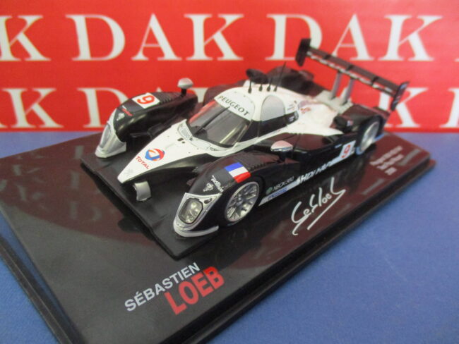 Die cast 1/43 Modellino Auto Peugeot 908 HDI FAP Test Paul Ricard 2008 S. Loeb - immagine 2