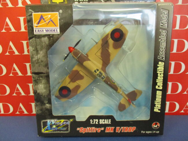 1/72 Modellino Aereo Aircraft Spitfire Mk.V/Trop 224th Wing Commander RAF 1943 - immagine 11