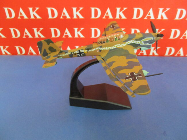Die cast 1/72 Modellino Aereo Aircfraft Junkers Ju 87B Stuka Snake 6/St.G2 1941 - immagine 2