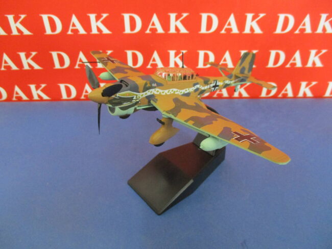 Die cast 1/72 Modellino Aereo Aircfraft Junkers Ju 87B Stuka Snake 6/St.G2 1941 - immagine 3