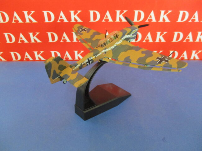 Die cast 1/72 Modellino Aereo Aircfraft Junkers Ju 87B Stuka Snake 6/St.G2 1941 - immagine 5