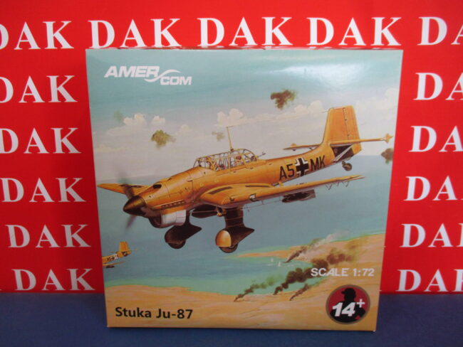 Die cast 1/72 Modellino Aereo Aircfraft Junkers Ju 87B Stuka Snake 6/St.G2 1941 - immagine 8