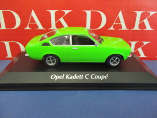 Die cast 1/43 Modellino Auto Opel Kadett C Coupe 1974 green by MaXichamps