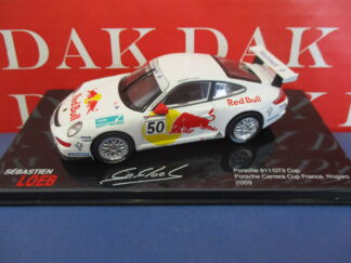 Die cast 1/43 Modellino Auto Porsche 911 GT3 Carrera Cup France 2009 S. Loeb