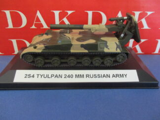 Die cast 1/72 Modellino Carro Armato Tank 2S4 Tyulipan 240 MM Russian Army HB