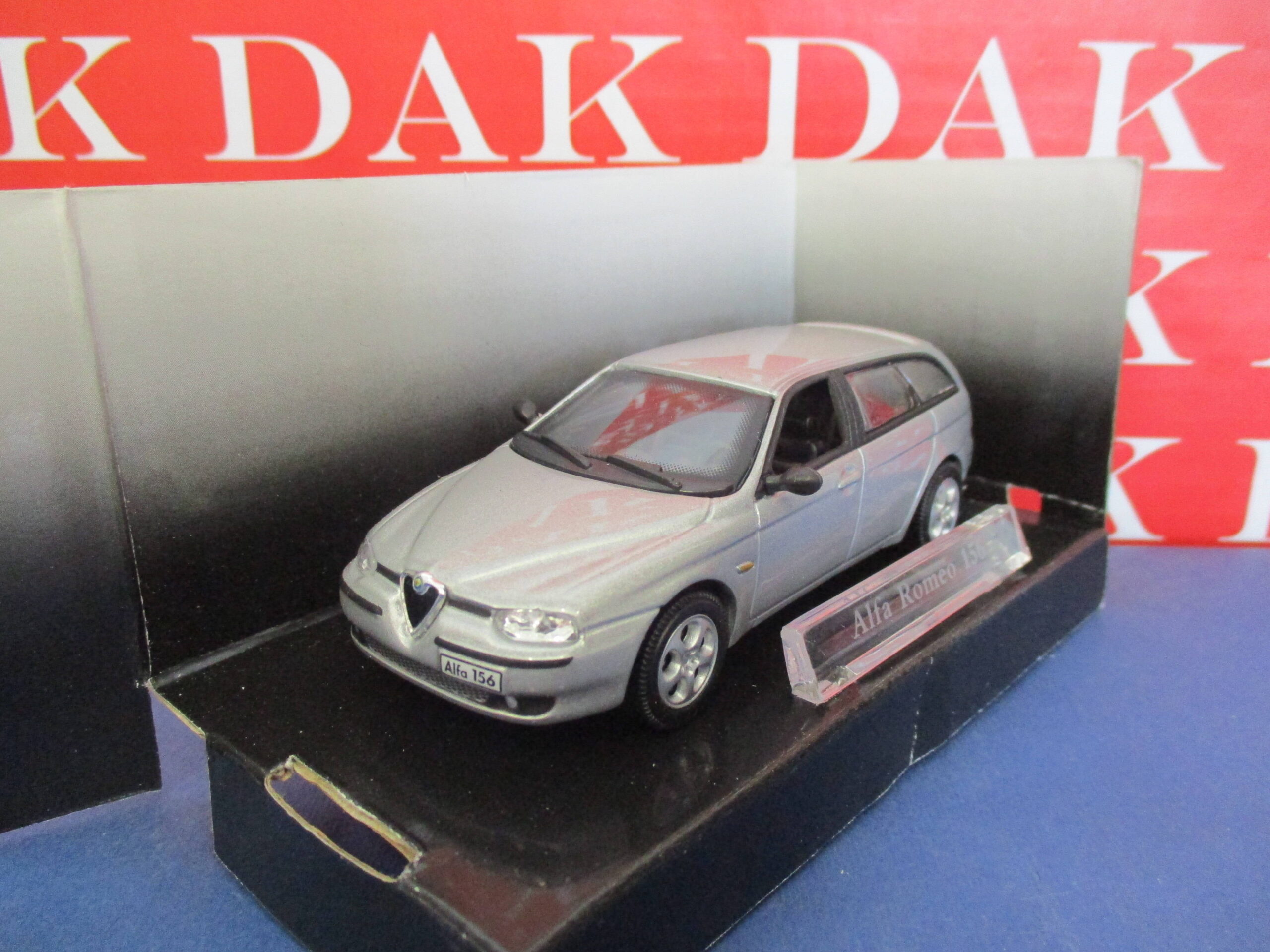 Cararama Rarissima Alfa Romeo 156 Die Cast Cararama 1:43 nuova in box da collezione 