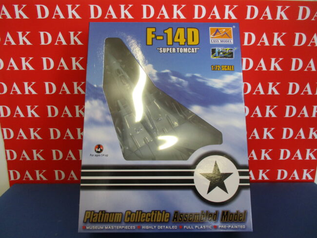 1/72 Modellino Aereo Aircraft Grumman F-14D Tomcat VF-213 USS Constellation - immagine 10