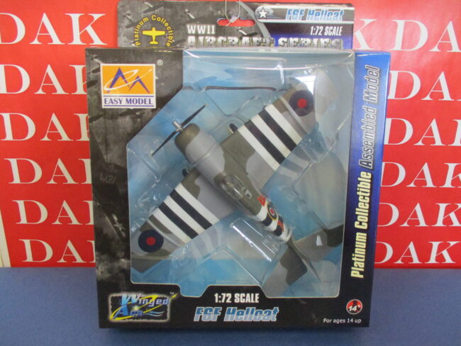 1/72 Modellino Aereo Aircraft Grumman F6F Hellcat HMS Emperor 800 Sqn D-Day 1944 - immagine 9