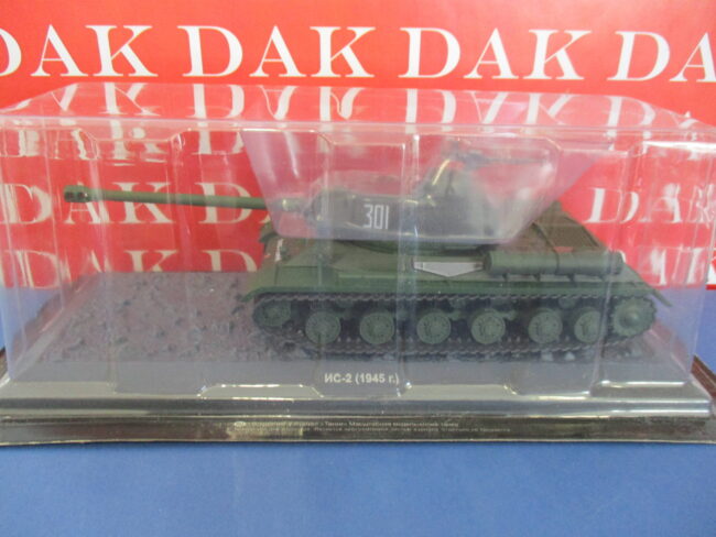 Die cast 1/43 Modellino Carro Armato Tank IS-2 "Iosif Stalin" 1945 USSR - immagine 4