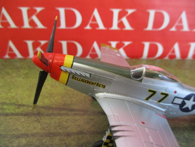 1/72 Modellino Aereo Aircraft North American P-51D IV Belligerent Bets Italy 945 - immagine 3