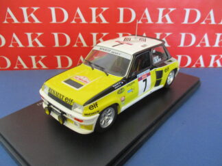 Die cast 1/24 Modellino Auto Renault 5 Turbo Rally Tour de Corse 1982 J.Ragnotti