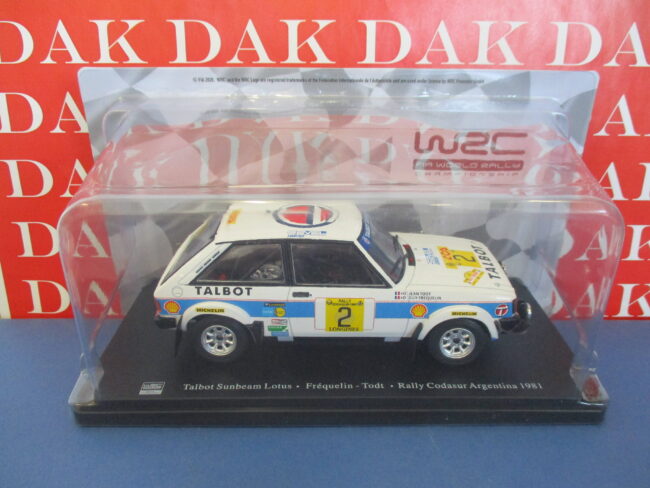 Die cast 1/24 Modellino Auto Talbot Sunbeam Lotus Argentina 1981 J. Todt - immagine 4