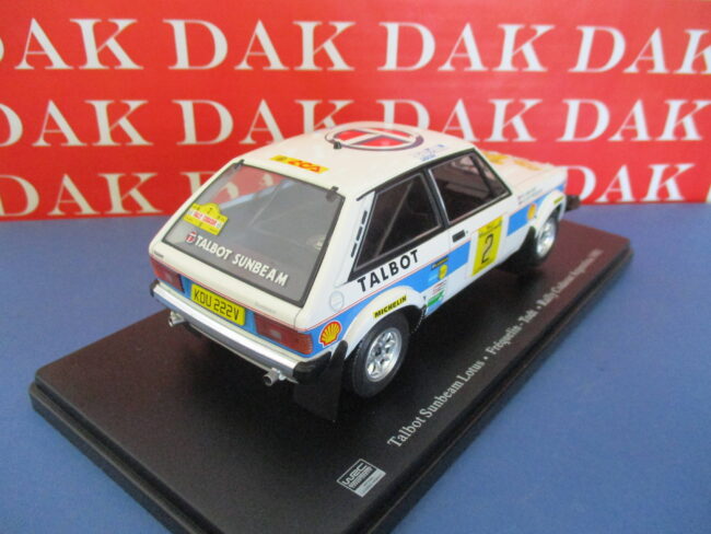 Die cast 1/24 Modellino Auto Talbot Sunbeam Lotus Argentina 1981 J. Todt - immagine 3