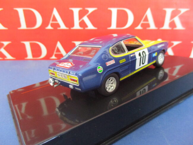 Die cast 1/43 Modellino Auto Ford Capri MK.I Rally Polsky 1972 W. Rohrl - immagine 3