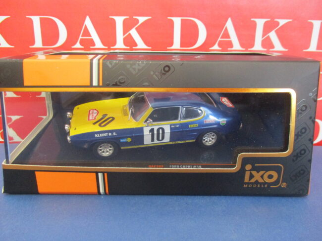 Die cast 1/43 Modellino Auto Ford Capri MK.I Rally Polsky 1972 W. Rohrl - immagine 5