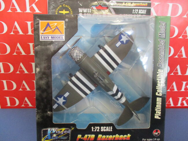 1/72 Modellino Aereo Aircraft Repubblic P-47D Thunderbolt 78th FG WZ-K USAAF - immagine 9