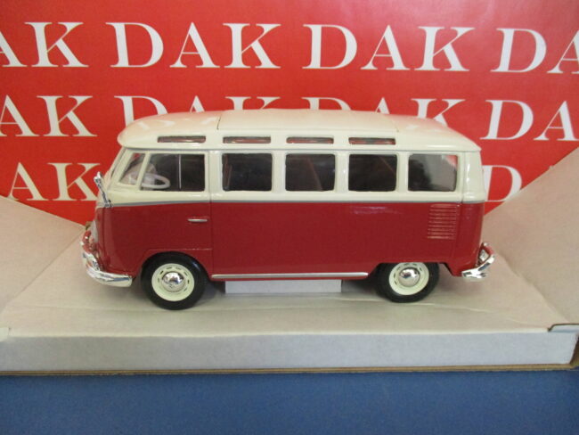 Die cast 1/24 1/25 Modellino Furgone Volkswagen T1 Samba by Maisto - immagine 2
