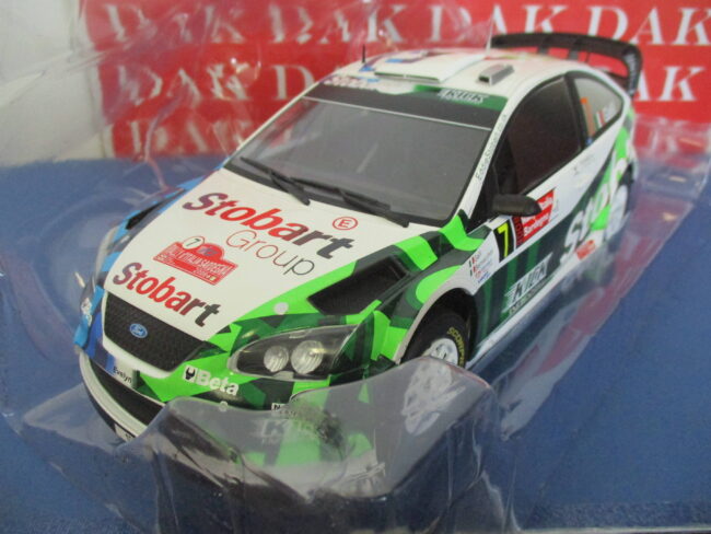 Die cast 1/18 Modellino Auto Ford Focus WRC Rally Sardegna 2008 G. Galli - immagine 2