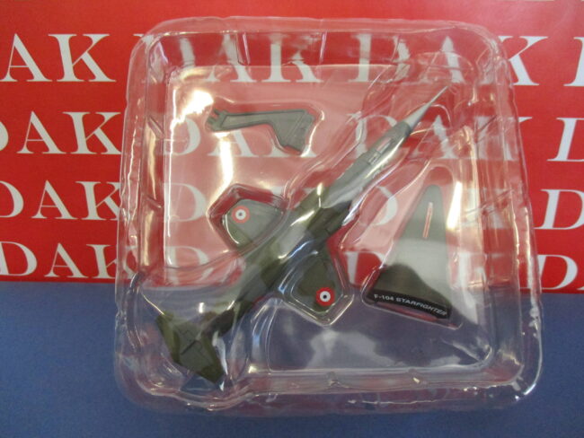 Die cast 1/120 Modellino Aereo Aircraft Lockheed F-104G Starfighter 4 Stormo - immagine 5