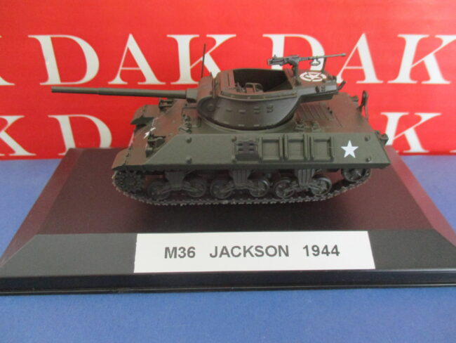 Die cast 1/72 Modellino Carro Armato Tank M36 Jackson 1944