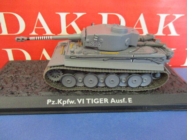 Die cast 1/72 Modellino Carro Armato Tank Tiger 1 1.SS Pz. Div. M. Wittmann 1944 - immagine 2