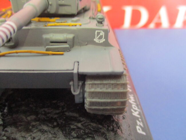 Die cast 1/72 Modellino Carro Armato Tank Tiger 1 1.SS Pz. Div. M. Wittmann 1944 - immagine 3