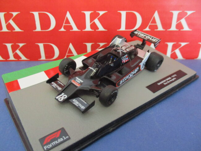 Die cast 1/43 Modellino Auto F1 Shadow DN9B 1979 E. De Angelis - immagine 2