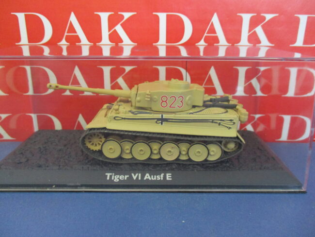 Die cast 1/72 Modellino Carro Armato Tank Tiger VI Ausf.E 823 - immagine 4