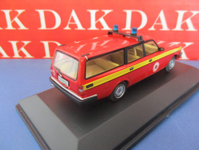 Die cast 1/43 Modellino Auto Volvo 240 Station Radningstjansten by Triple 9 - immagine 3