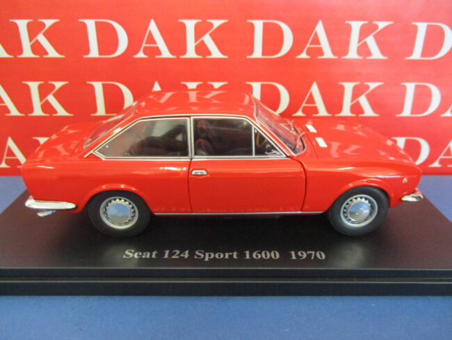 Die cast 1/24 Modellino Auto Seat 124 Sport 1600 1970