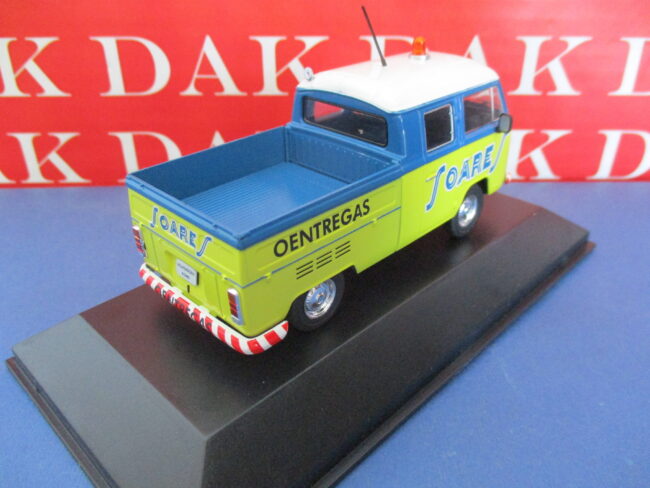 Die cast 1/43 Modellino Furgone Volkswagen T2 Doppia Cabina Oentregas - immagine 3