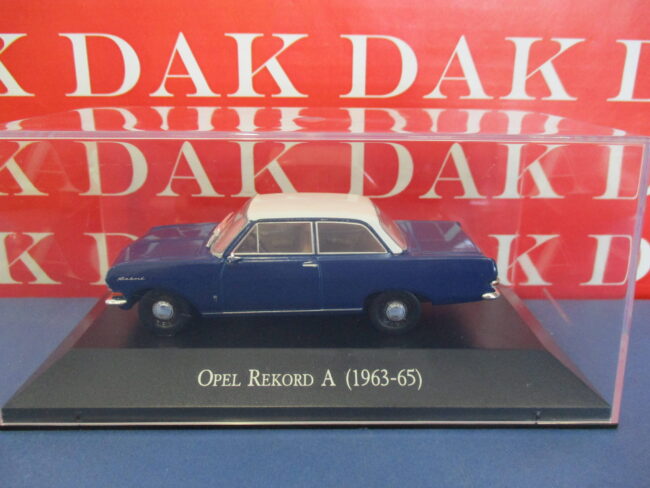 Die cast 1/43 Modellino Auto Opel Rekord A (1963-65) - immagine 4