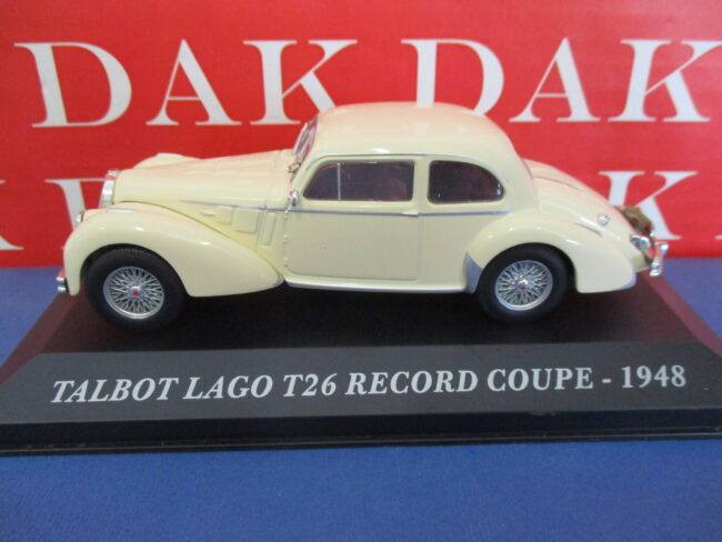 Die cast 1/43 Modellino Auto Talbot Lago T26 Record Coupe 1948 - immagine 2