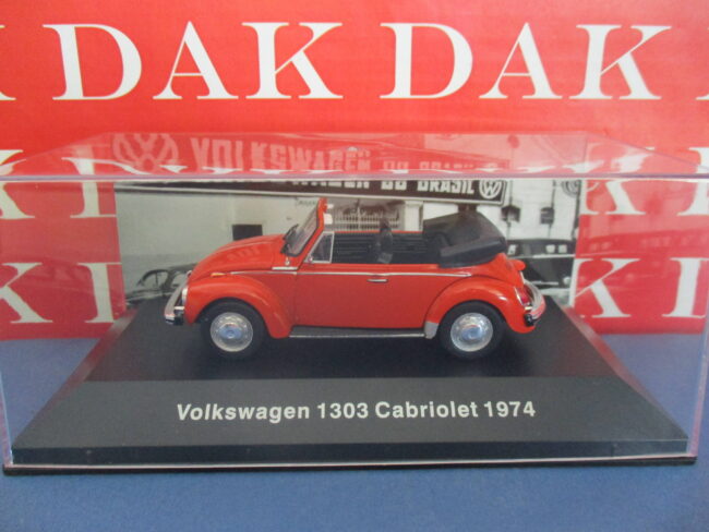 Die cast 1/43 Modellino Auto Volkswagen 1303 Cabriolet 1974 - immagine 4